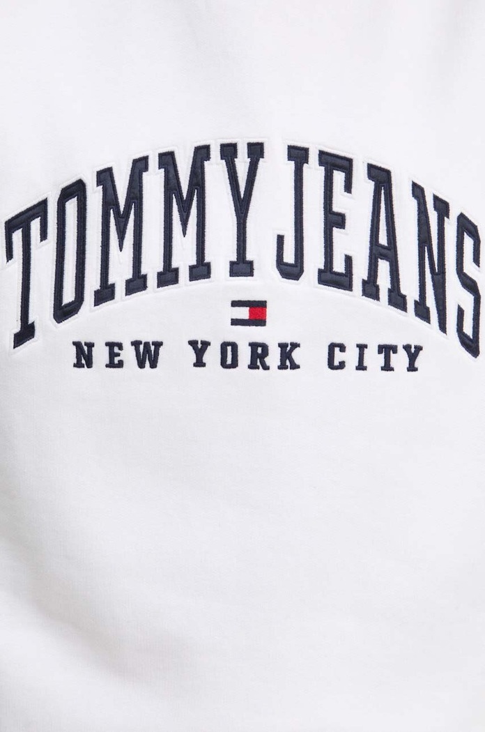 Mikina Tommy Jeans DW0DW19824 bílá