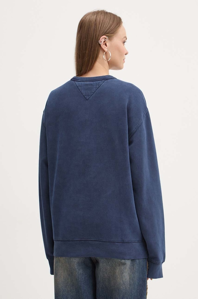 Oblečení Mikina Tommy Jeans DW0DW19824 námořnická modř