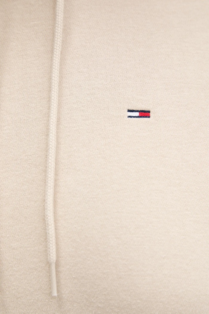 Tommy Jeans mikina dámska s bavlnou DW0DW19958 béžová