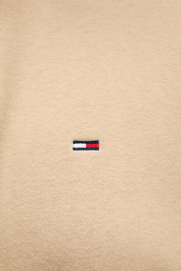 Tommy Jeans hanorac pentru femei, cu bumbac DW0DW19958 bej