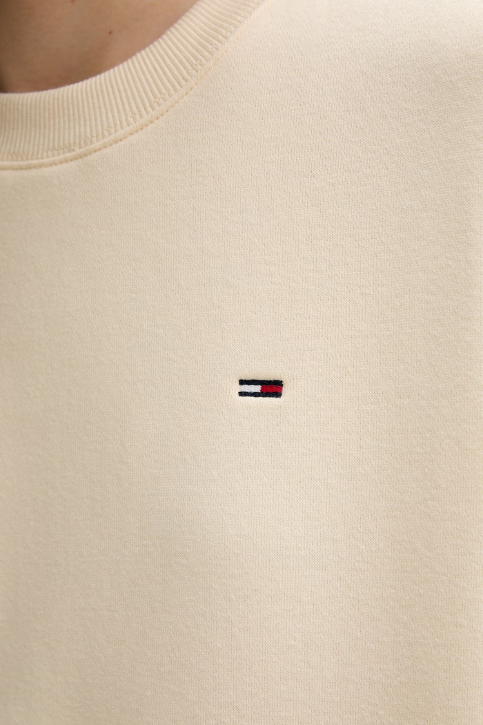 Tommy Jeans суичър дамски с памук DW0DW19959 жълт