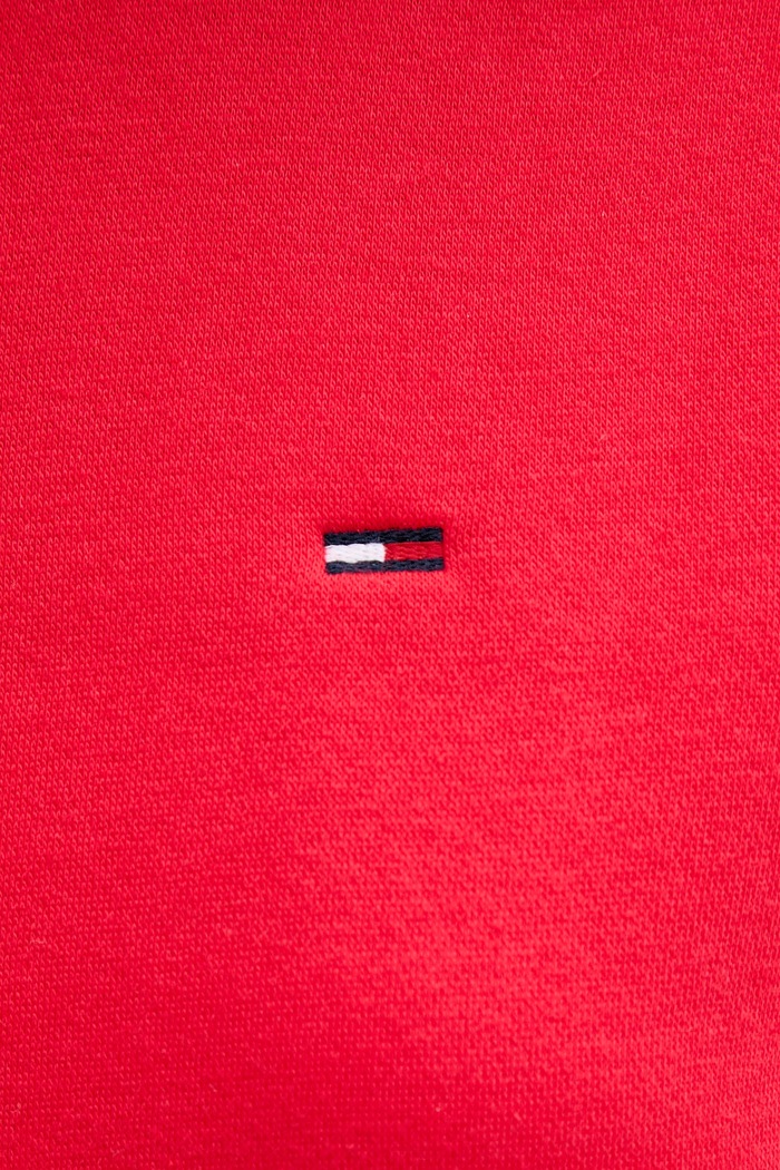 Tommy Jeans mikina dámska s bavlnou DW0DW19959 červená