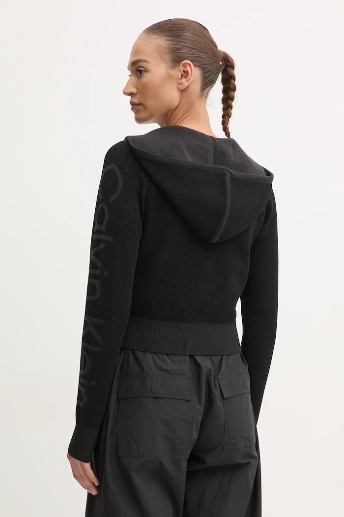 Odzież Calvin Klein Performance bluza dresowa 00GWF4J400 czarny