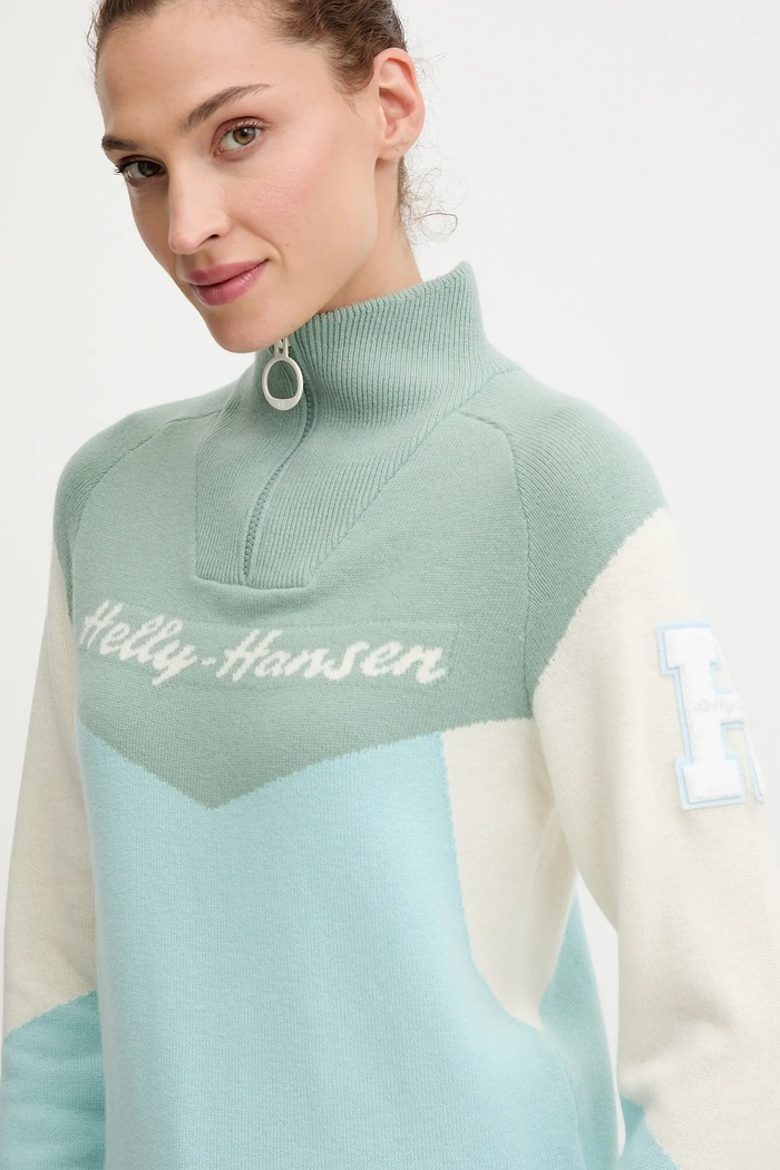 Helly Hansen pulover Apres verde 66029