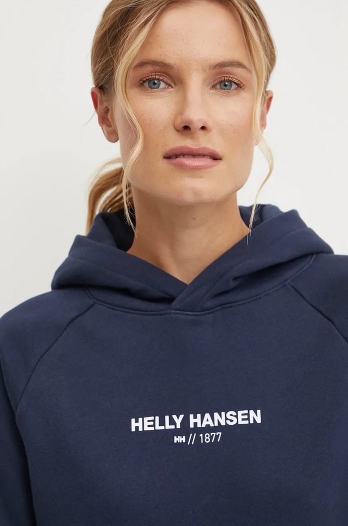 Mikina Helly Hansen COTTTON FLEECE Helly Hansen 54161 námořnická modř