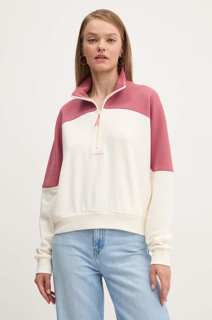 Converse bluza aplikacja beżowy 10026781.A06