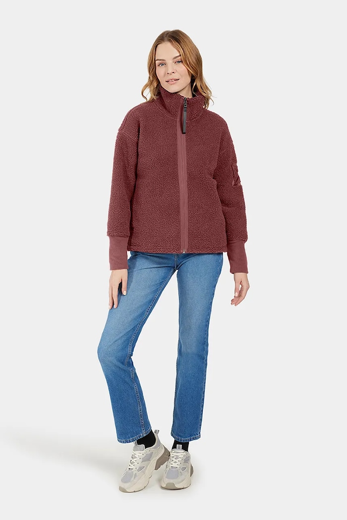 Μπλούζα Didriksons MELLA 505446 κόκκινο AW25