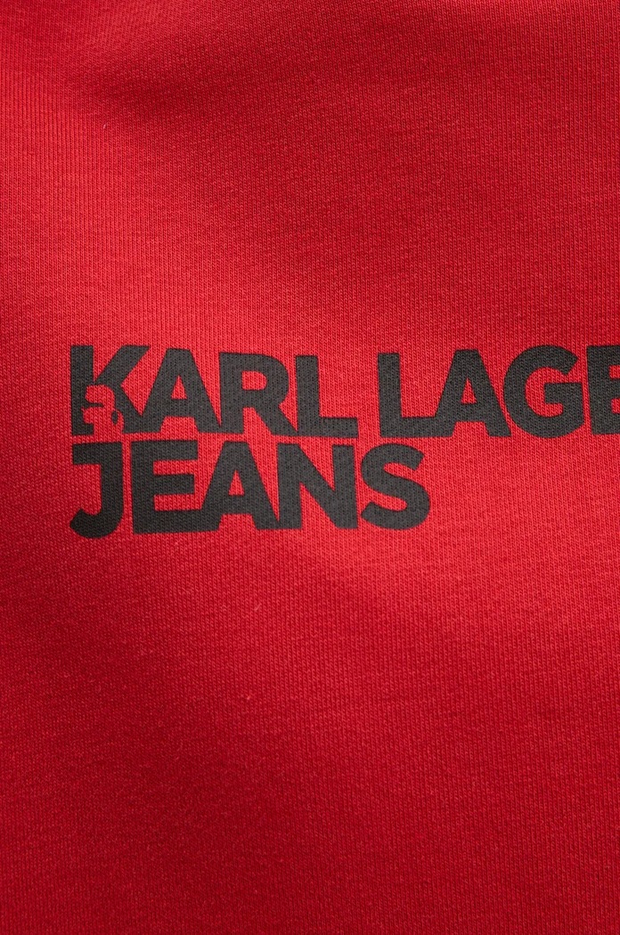 Karl Lagerfeld Jeans bluza 246J1809 czerwony