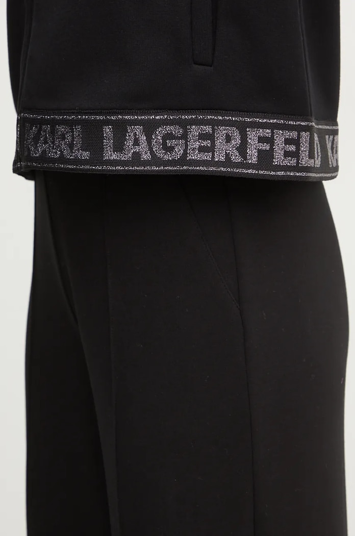 Суичър Karl Lagerfeld 246W1803 черен