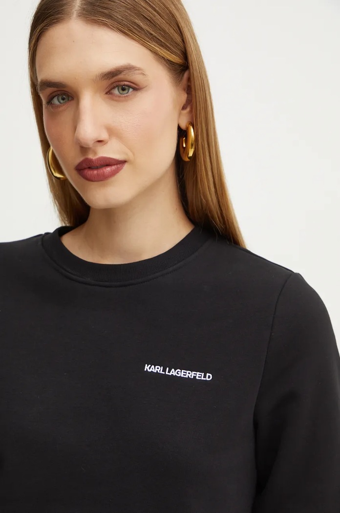 Mikina Karl Lagerfeld černá 246W1820