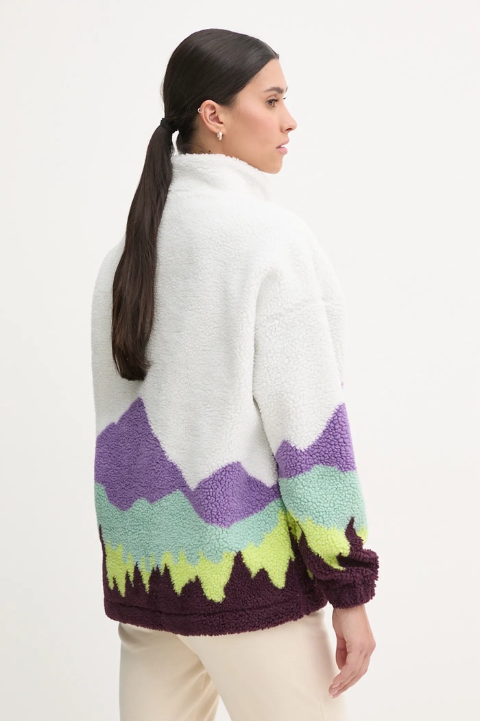 Odzież Picture bluza polarowa Nyss WSW0340 biały