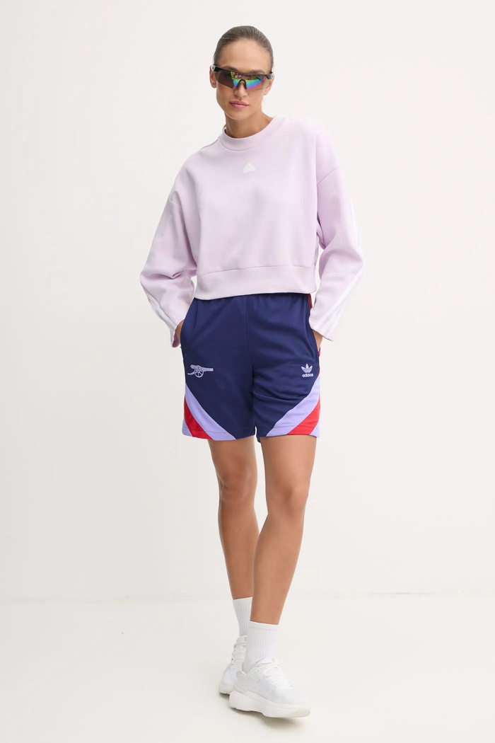 Mikina adidas Future Icons IW5260 fialová AW24