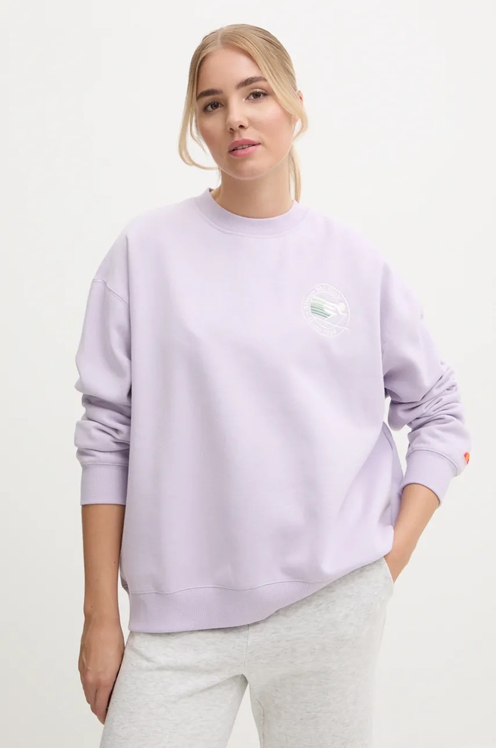 Dukserica Ellesse ARESKI print ljubičasta SGX20916