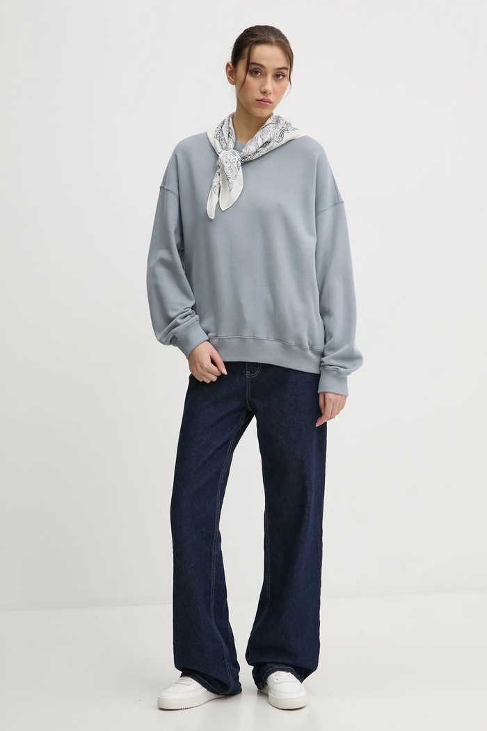 Mikina Hollister Co. KI352.4218.201 šedá AW24