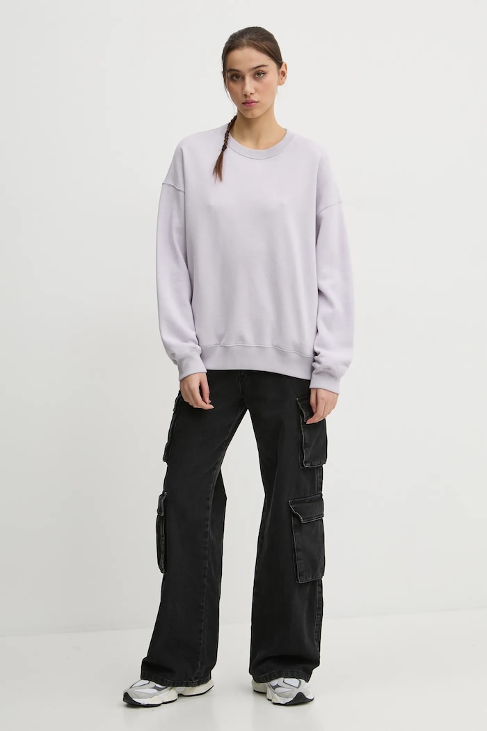 Hollister Co. bluza KI352.4218.630 fioletowy AW24
