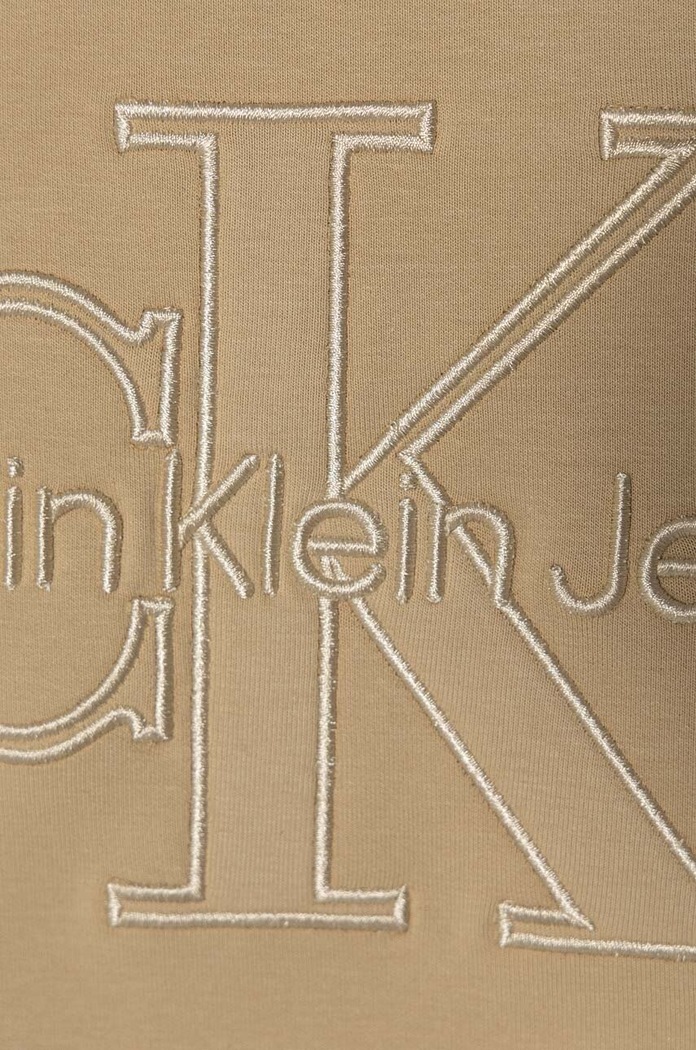 Djevojčice Dječja dukserica Calvin Klein Jeans IG0IG02702.9BYH. bež