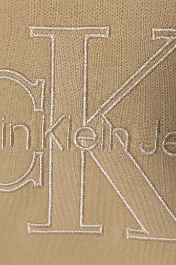 Djevojčice Dječja dukserica Calvin Klein Jeans IG0IG02702.9BYH. bež