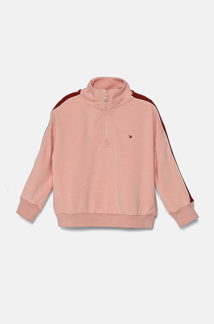 Tommy Hilfiger bluza dziecięca wzorzyste różowy KG0KG08034.9BYH.98.122