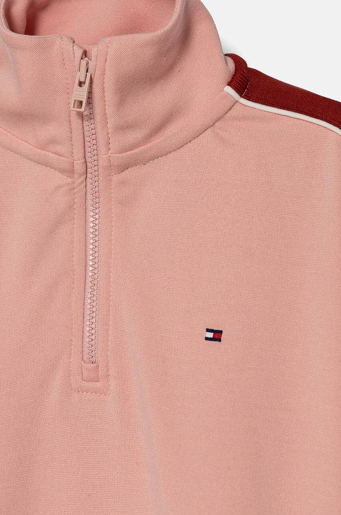 Dziewczynka Tommy Hilfiger bluza dziecięca KG0KG08034.9BYH.98.122 różowy