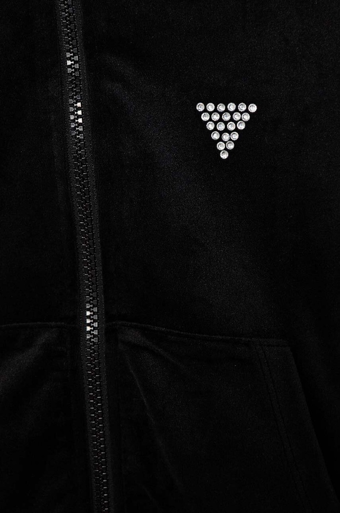 Dziewczynka Guess Bluza welurowa dziecięca J4RQ22.KBXI2.9BYH czarny