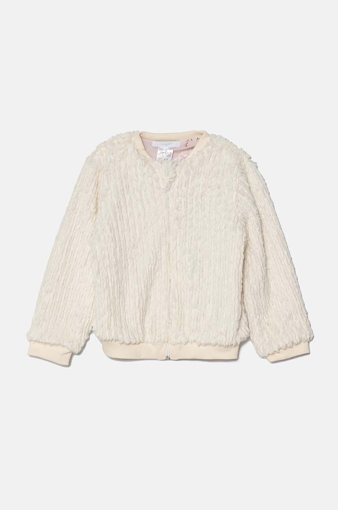 Detská mikina Jamiks SHAZIA bez kapucne béžová SHAZIA.Bluza.JZH191