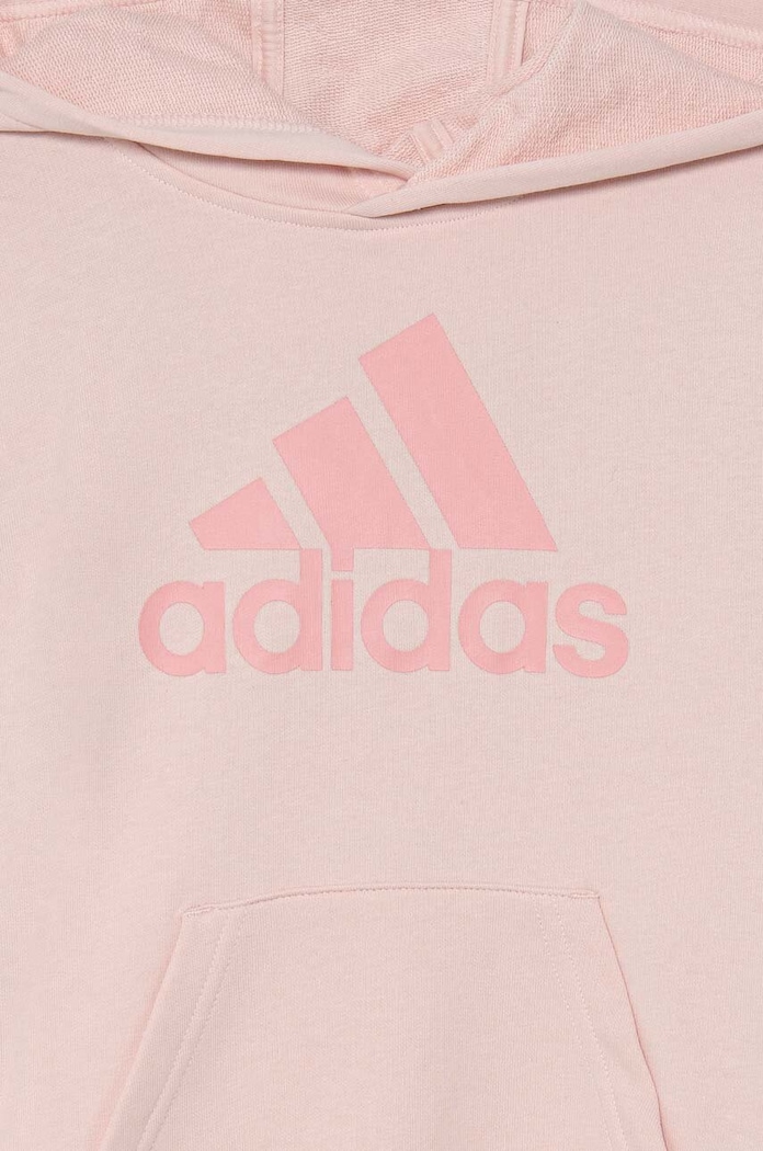 Dziewczynka adidas bluza dziecięca J BL CB HD IX9512 różowy