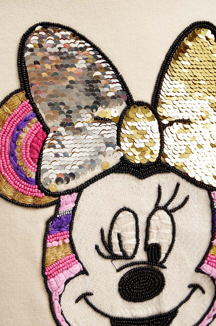 Desigual bluza bawełniana dziecięca MICKEY MOUSE 24WGSK07