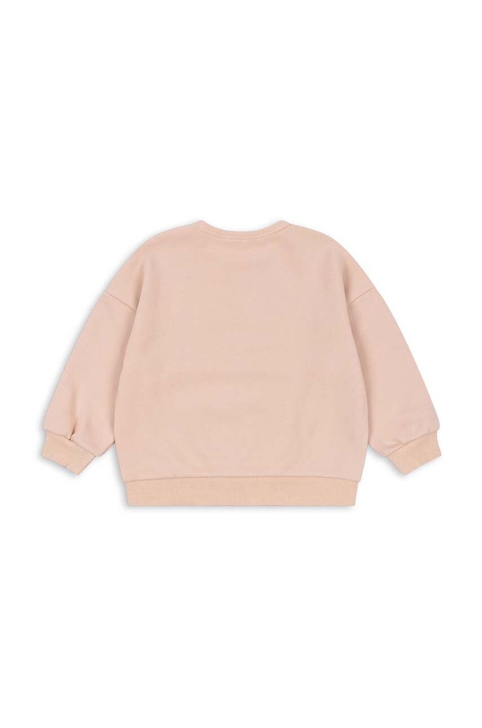 Konges Sløjd Bluza dziecięca LOU GLITTER SWEATSHIRT OCS KS101562 beżowy AW24