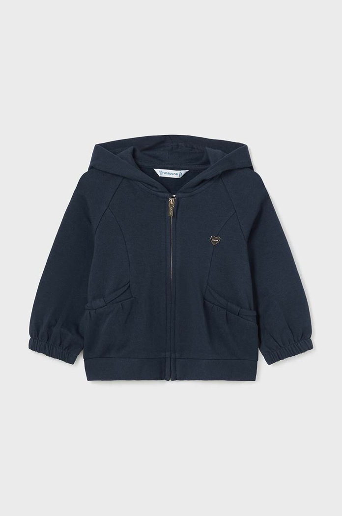 Mayoral bluza niemowlęca z kapturem granatowy 2485.4J.Baby.9BYH