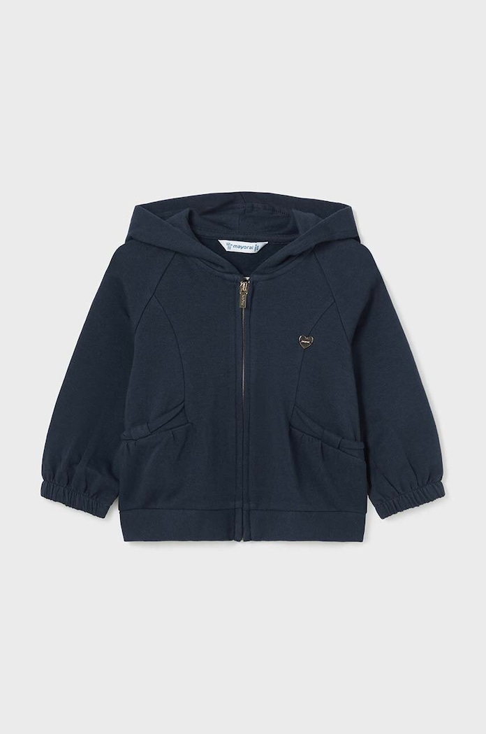 Mayoral bluza niemowlęca z kapturem granatowy 2485.4J.Baby.9BYH