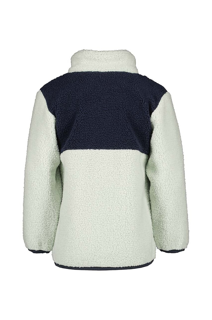 DÍVKA Dětská fleecová mikina Didriksons GOSIG KIDS HALFZIP 505536 zelená