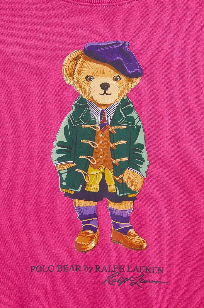 DÍVKA Dětská mikina Polo Ralph Lauren 312951082001 růžová
