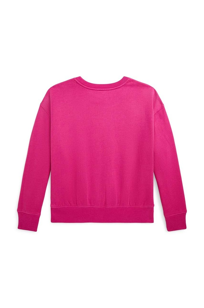 Dětská mikina Polo Ralph Lauren 313951082001 růžová AW24