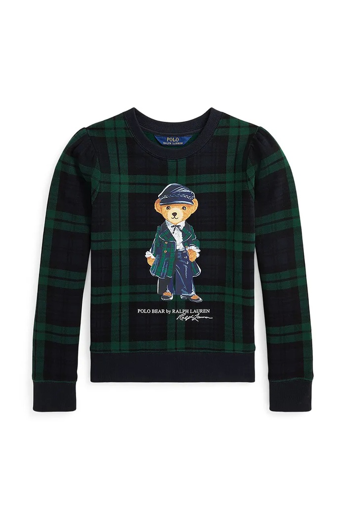 Polo Ralph Lauren bluza dziecięca wzorzyste czarny 313952154001