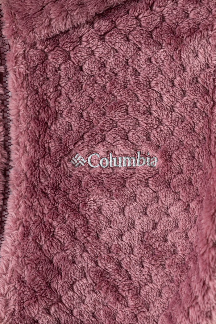 Dziewczynka Columbia bluza rozpinana dziecięca polarowa Fire Side 1799083.9BYH fioletowy