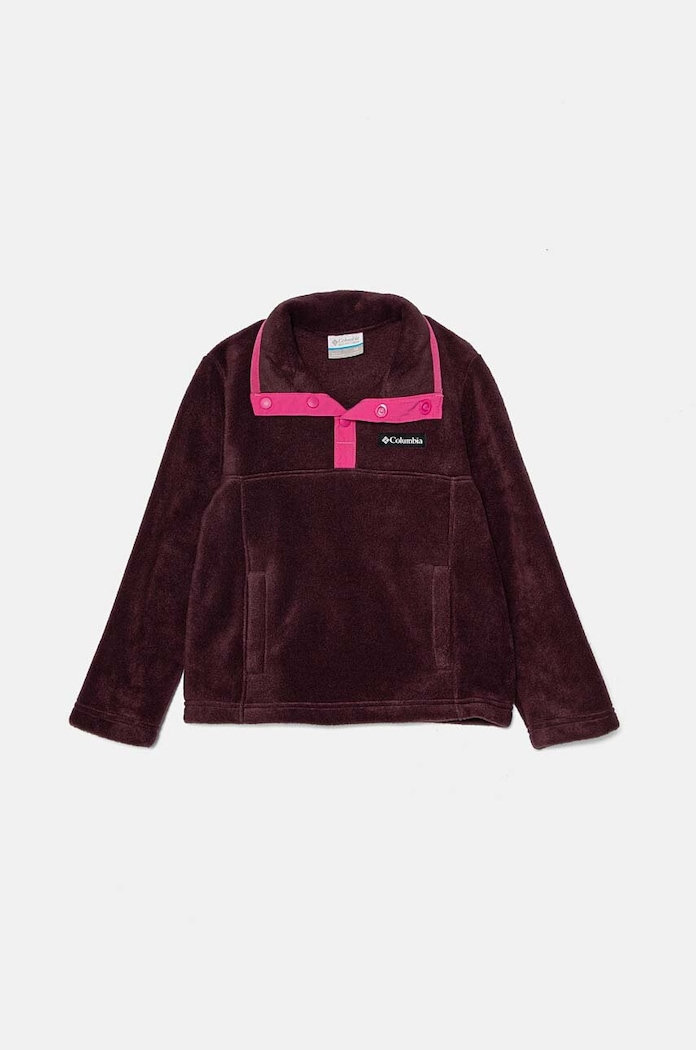 Columbia bluza polarowa dziecięca Steens Mtn bez kaptura fioletowy 2087881.G