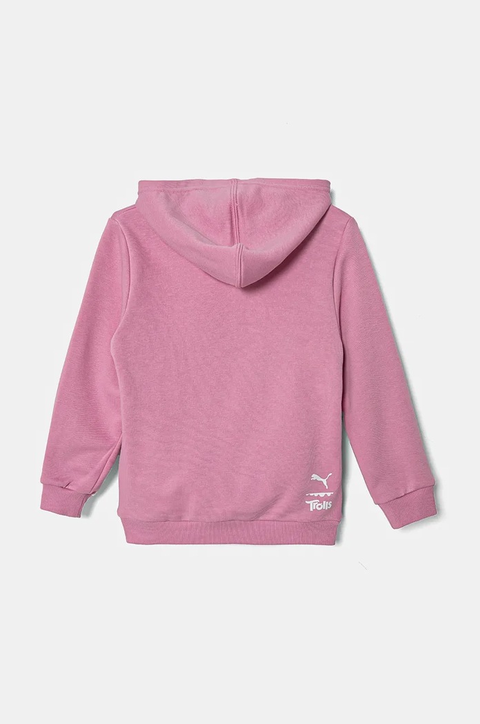 Puma bluza dziecięca X TROLLS Hoodie TR 627378 różowy AW24