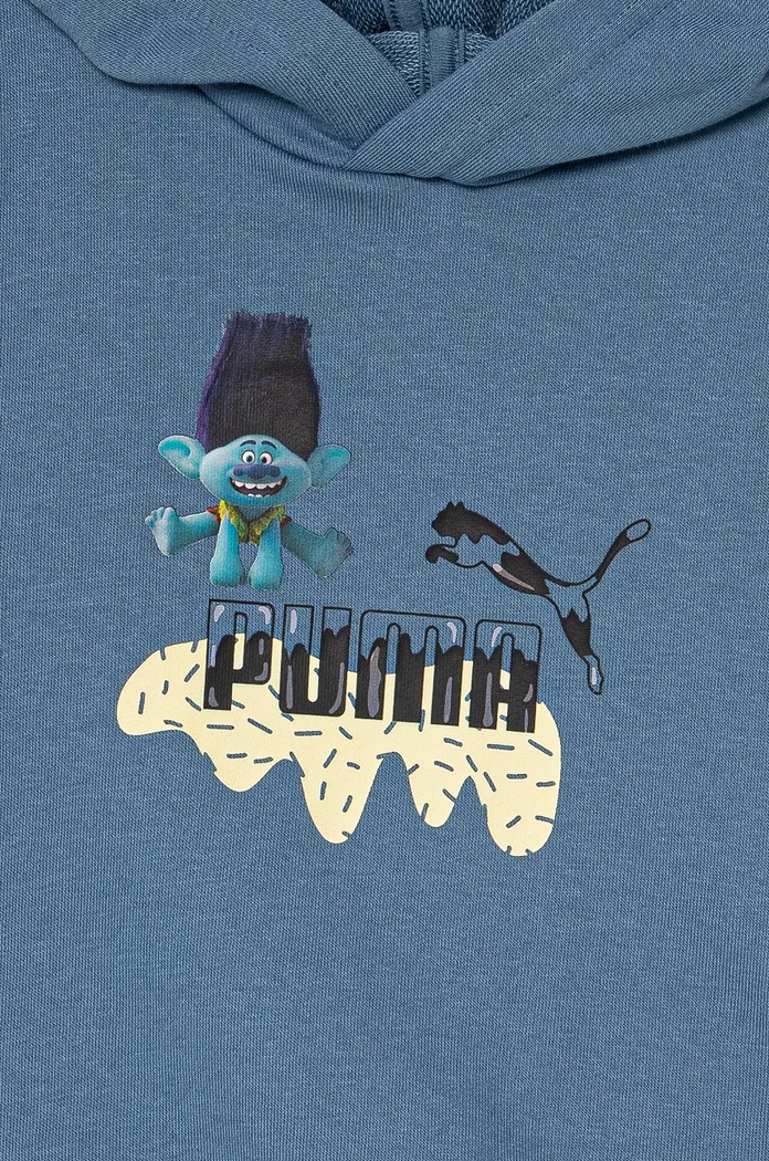 Djevojčice Dječja dukserica Puma X TROLLS Hoodie TR 627378 plava