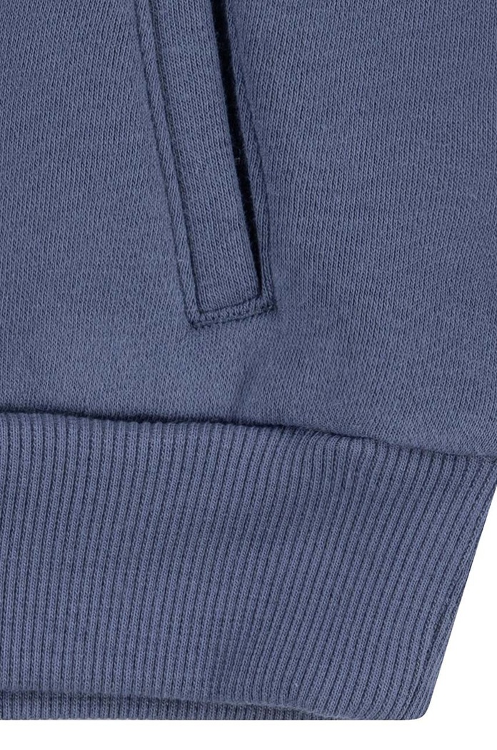 Dětská mikina Levi's COLLEGIATE LS COLLAR TOP Levi's 4EL070 modrá