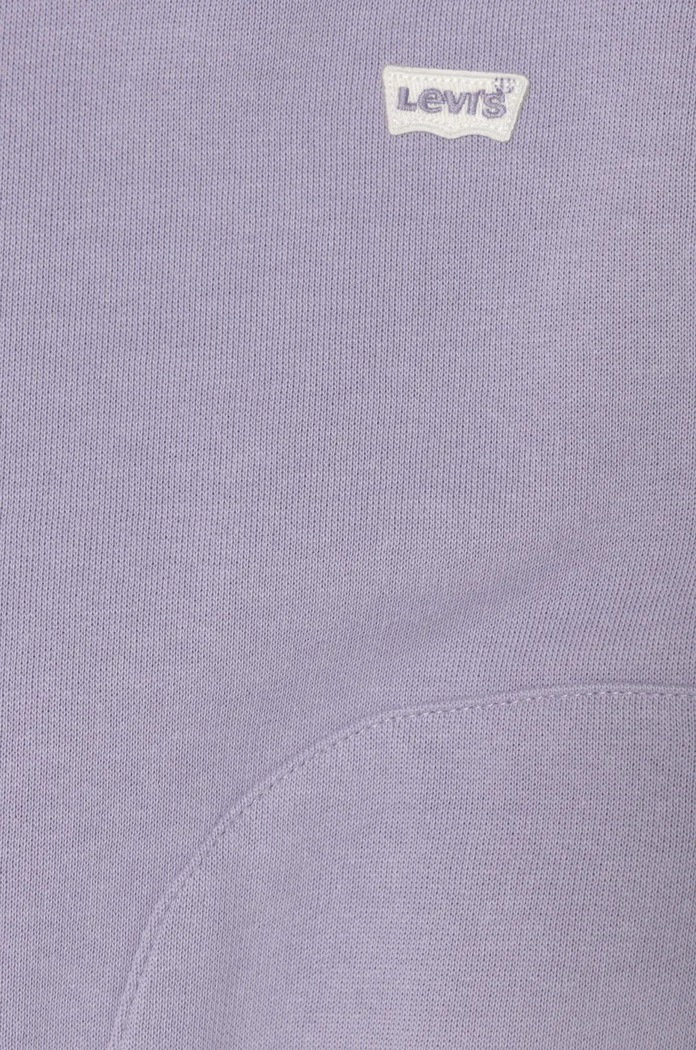 Dziewczynka Levi's bluza dziecięca BATWING CHEST HIT HOODIE 3EL078 fioletowy