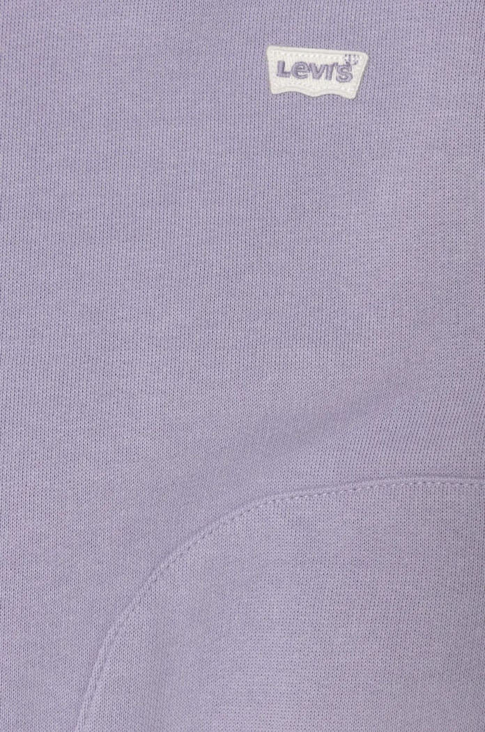 Dziewczynka Levi's bluza dziecięca BATWING CHEST HIT HOODIE 3EL078 fioletowy