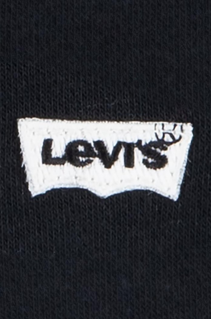 DÍVKA Dětská mikina Levi's BATWING CHEST HIT HOODIE 3EL078 černá