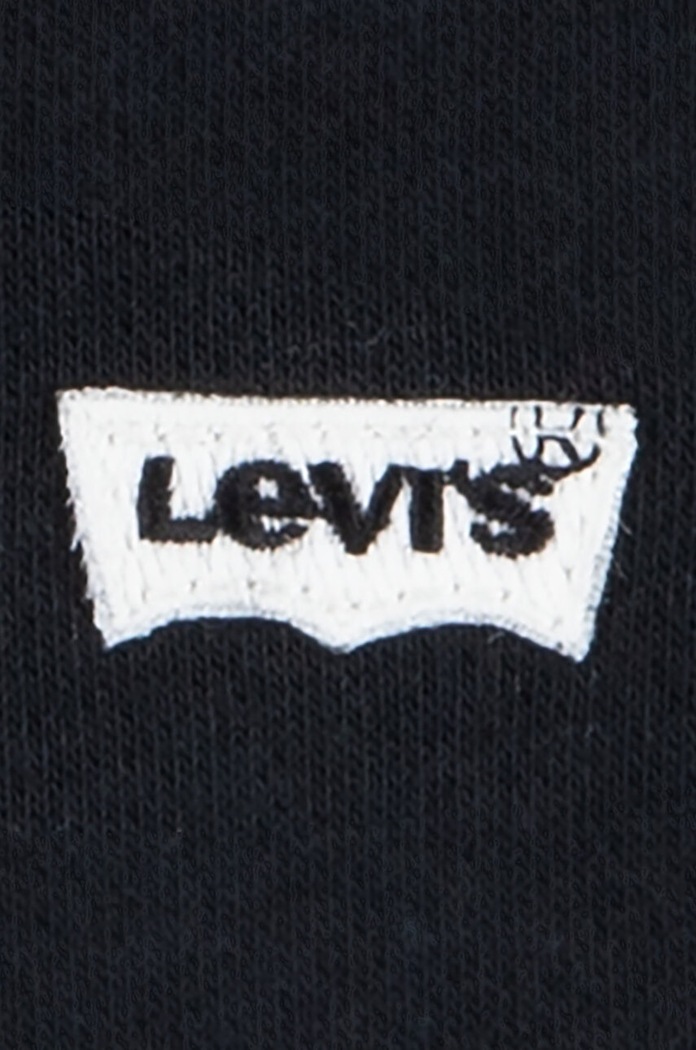 DÍVKA Dětská mikina Levi's BATWING CHEST HIT HOODIE 4EL078 černá