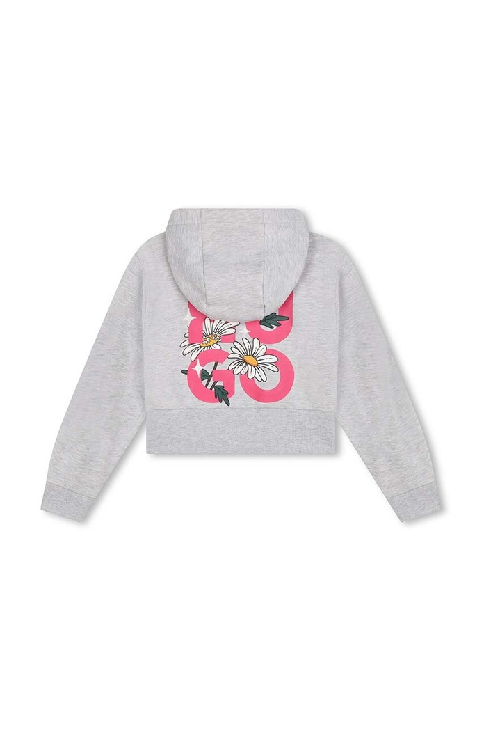 Dětská mikina HUGO G00228.156.162 šedá AW24