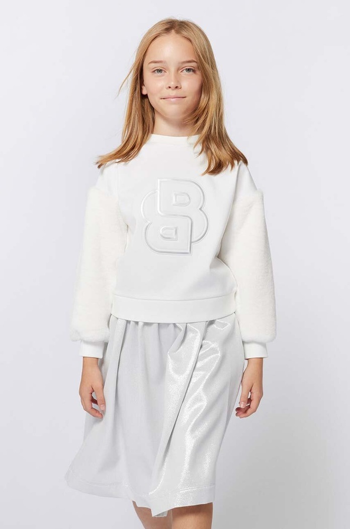 BOSS Bluza copii alb J51112.156.162