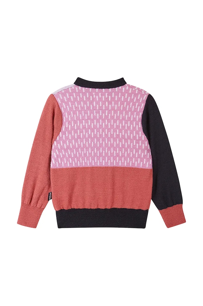 Детски суичър с вълна Reima Moomin Idelar 5200020B.G.9BYH розов AW24