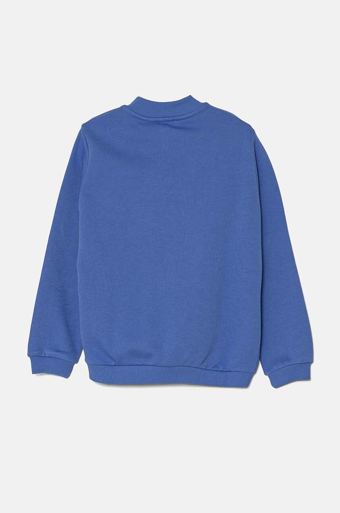 United Colors of Benetton bluza bawełniana dziecięca 3J70G5037.P.Seasonal fioletowy AW24