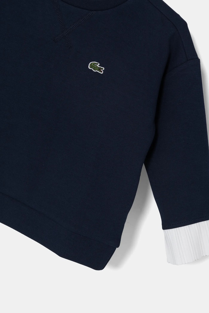 Dziewczynka Lacoste Bluza dziecięca SJ2491 granatowy