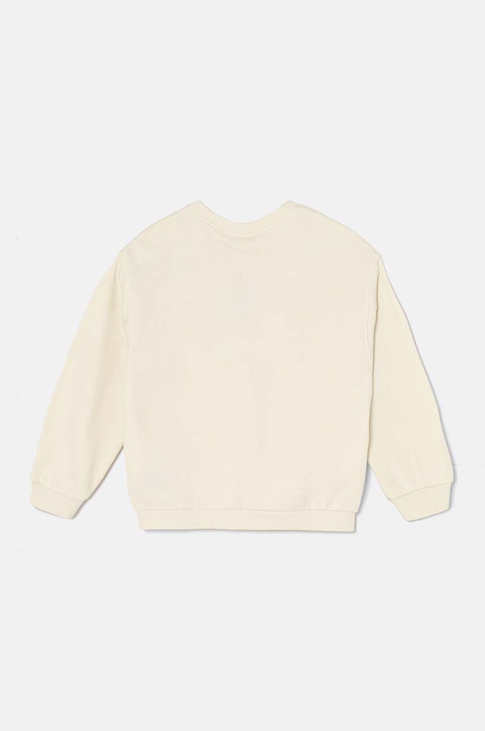 Dziewczynka Calvin Klein Jeans bluza dziecięca IG0IG02738.9BYH. beżowy