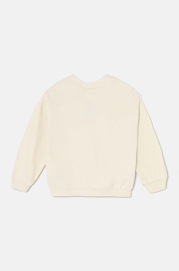 Dziewczynka Calvin Klein Jeans bluza dziecięca IG0IG02738.9BYH. beżowy